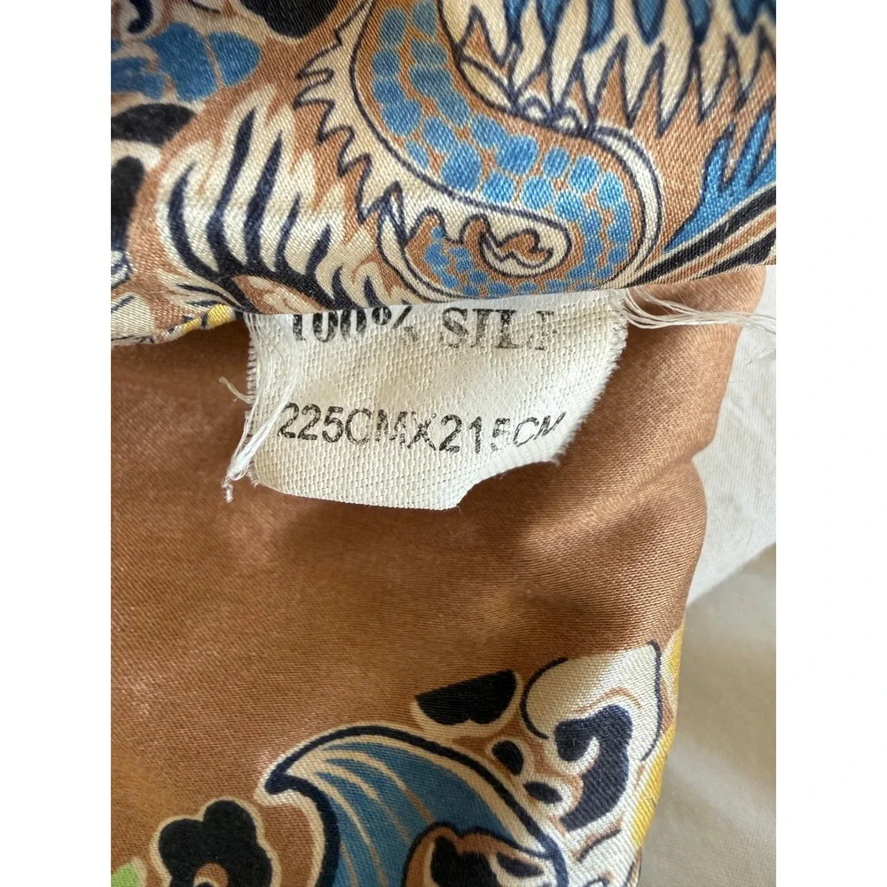 Vintage 100% Silk Chinese‎ Dragon Bat Medallion Duvet Bronze Feng Sui